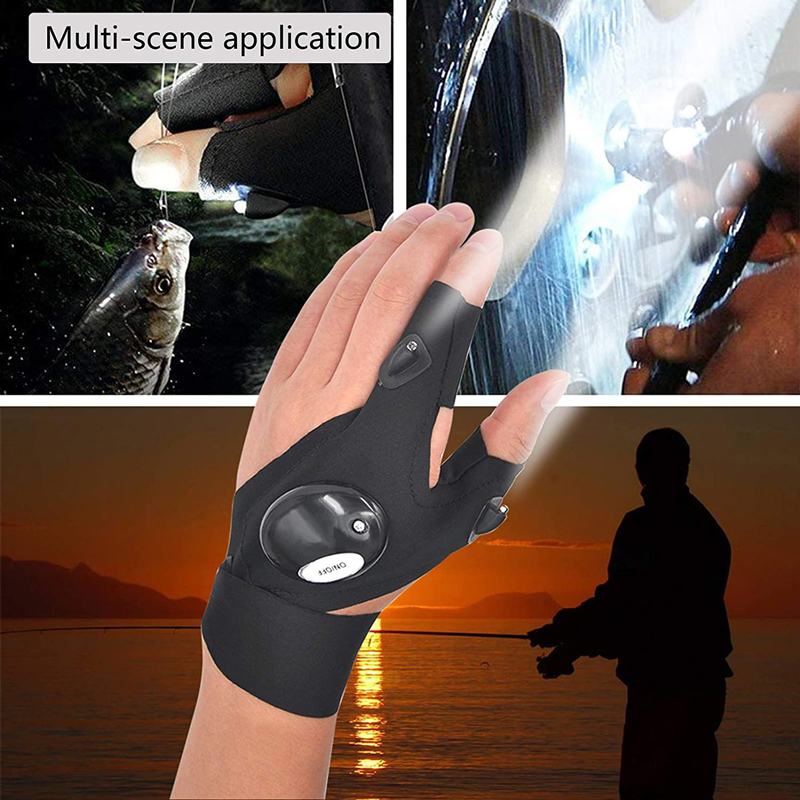 Parmaksız Eldiven LED El Fener - Spearfishing Glove incelemesi ve fiyatı