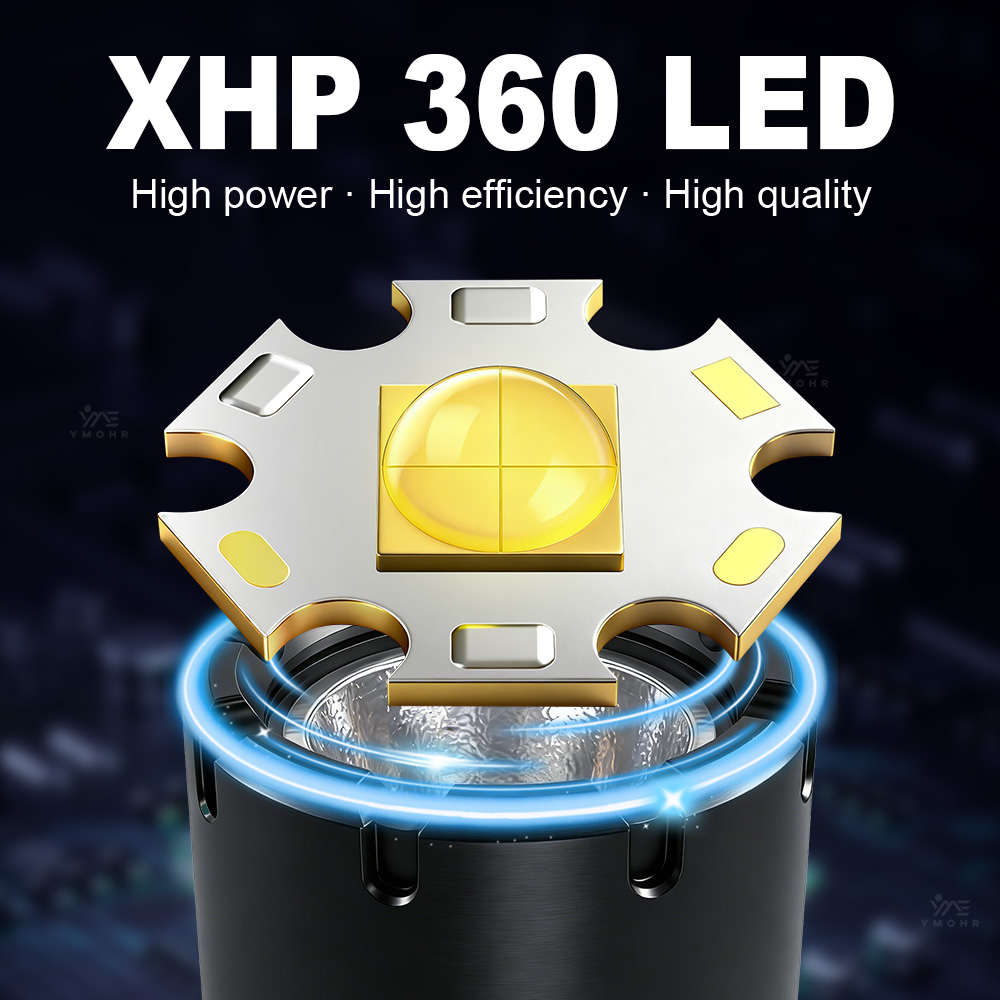 YENI 98000000000LM Güçlü XHP36 - Underwater Flashlight incelemesi ve fiyatı