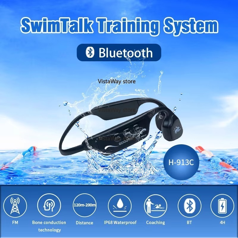 SwimTalk Su Geçirmez Kulaklıkl - Aquatic Sports Swimming incelemesi ve fiyatı