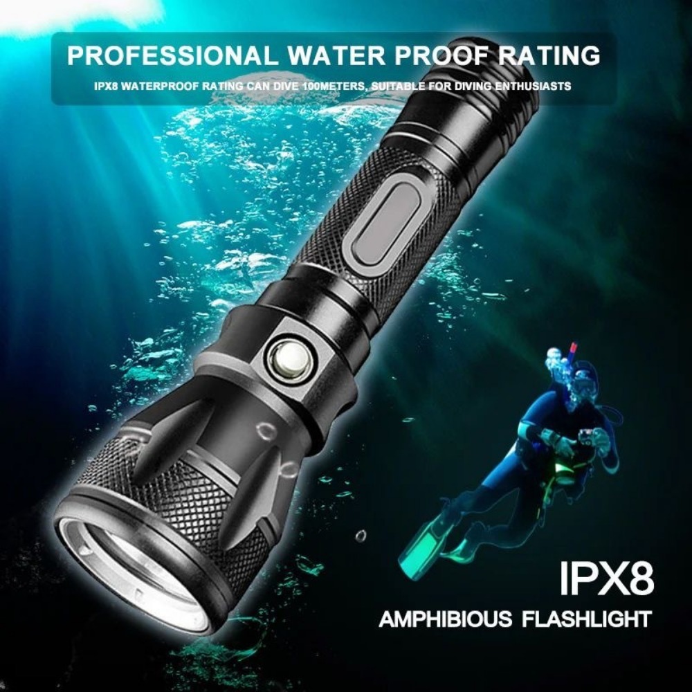 Profesyonel Tüplü Dalış El Fen - Underwater Flashlight incelemesi ve fiyatı